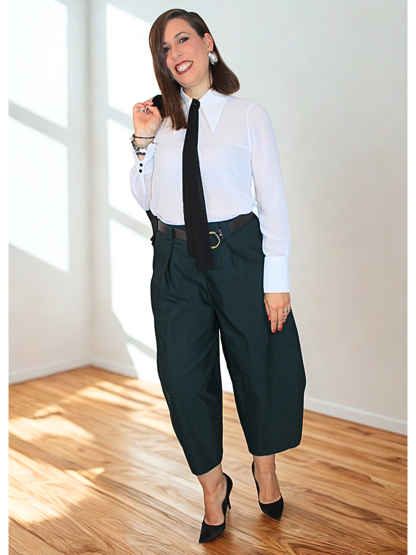 Pantalone Baloon verde