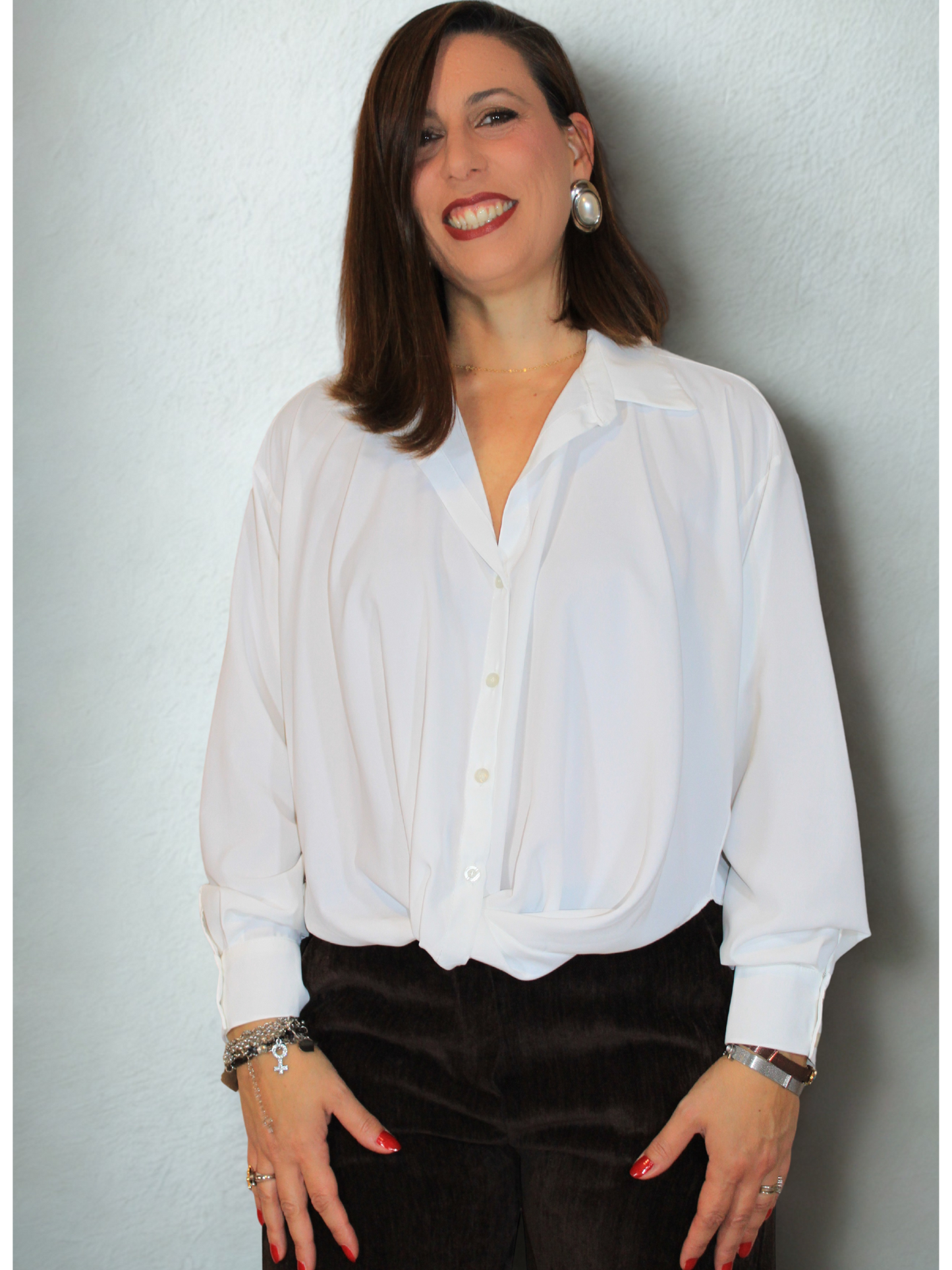 Camicia Mild asimmetrica