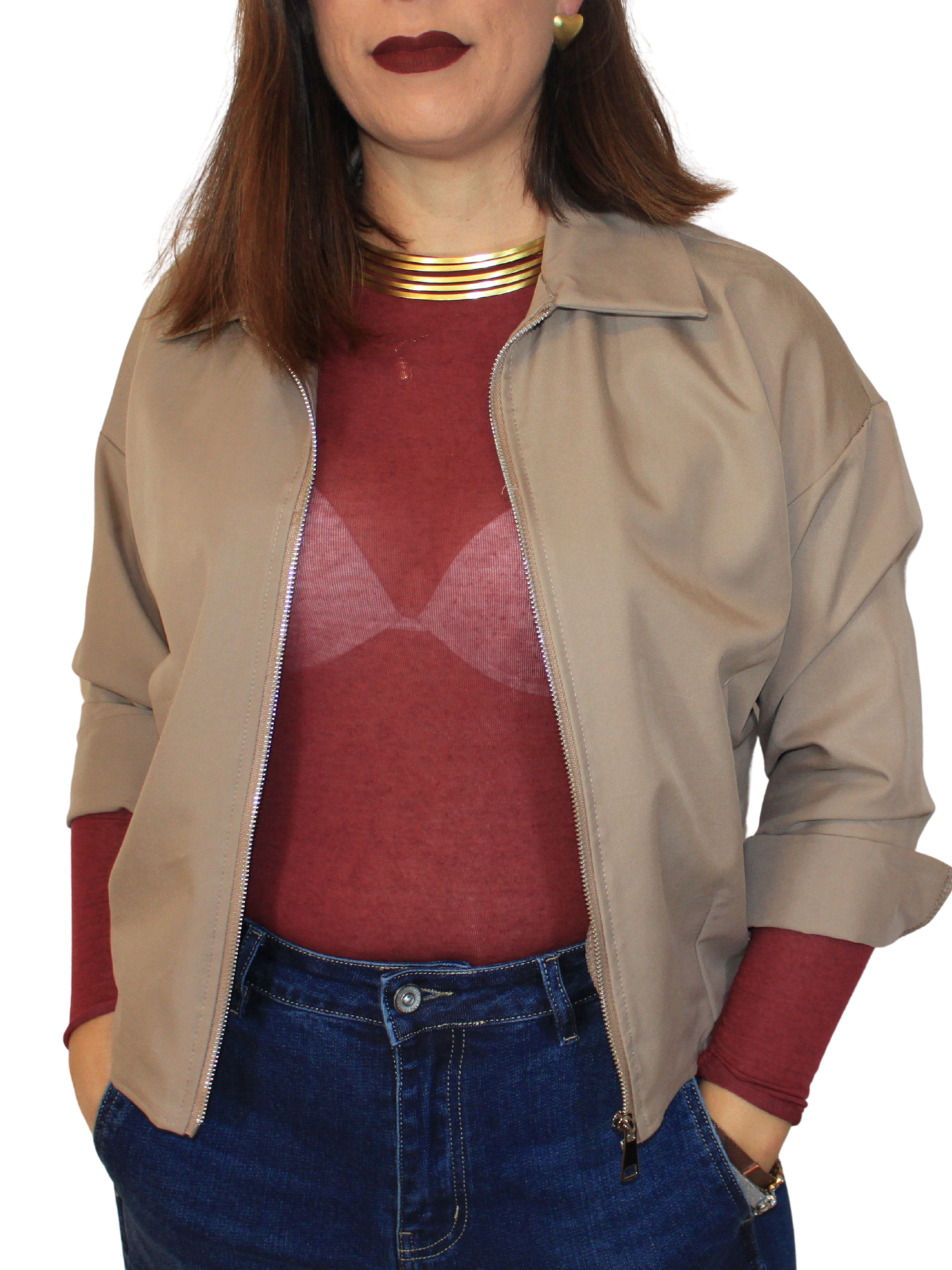 Maglia donna stile underwear – morbida e versatile