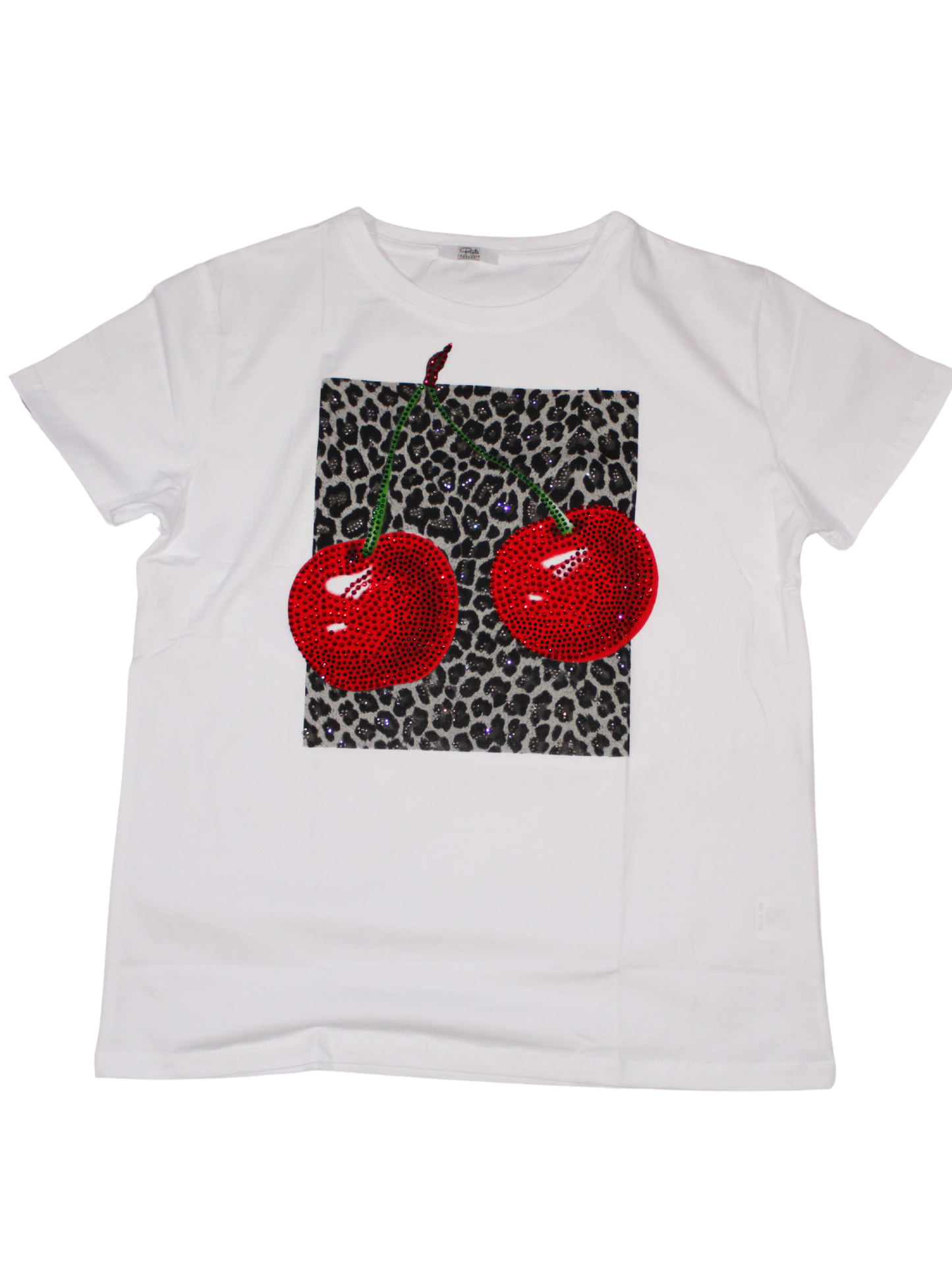 T-shirt cherry animalier