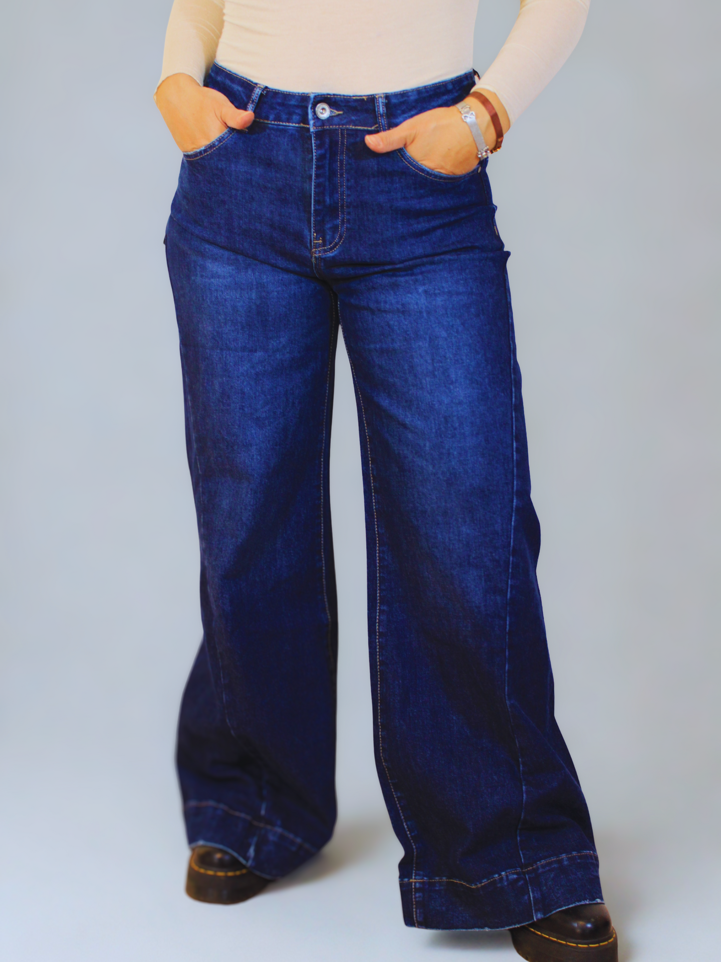 Jeans wide leg