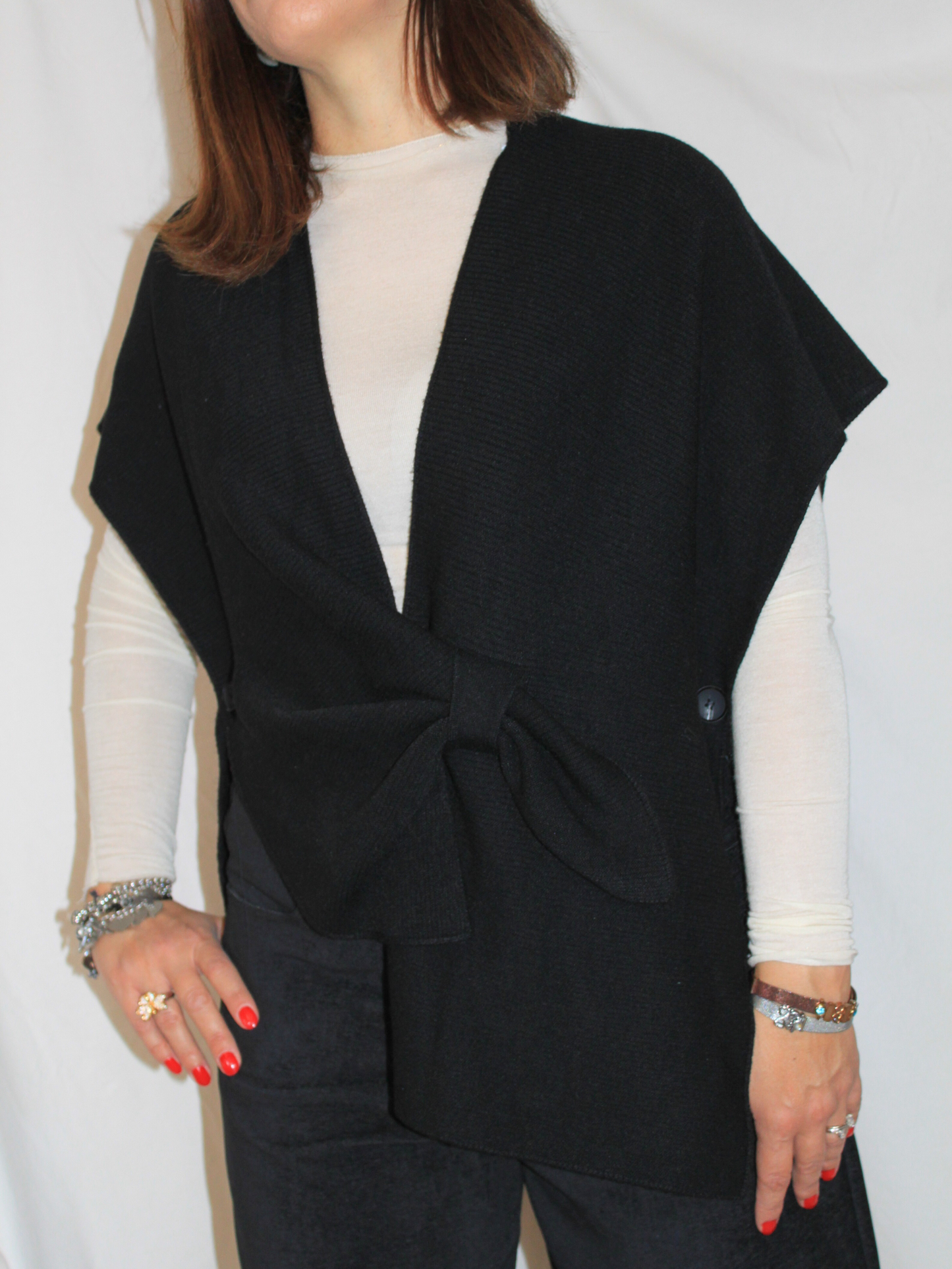 Cardigan Ashley con nodo