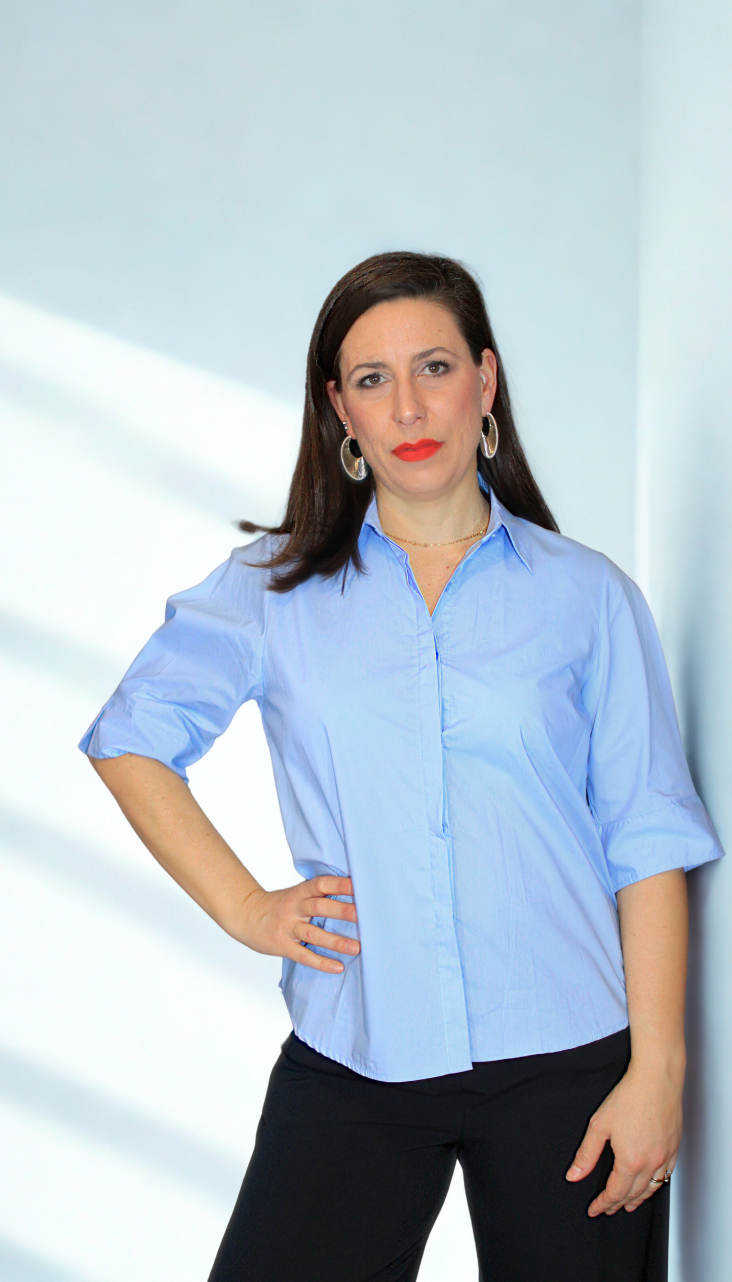 Camicia donna Little Gem – elegante, femminile e versatile – Peplo