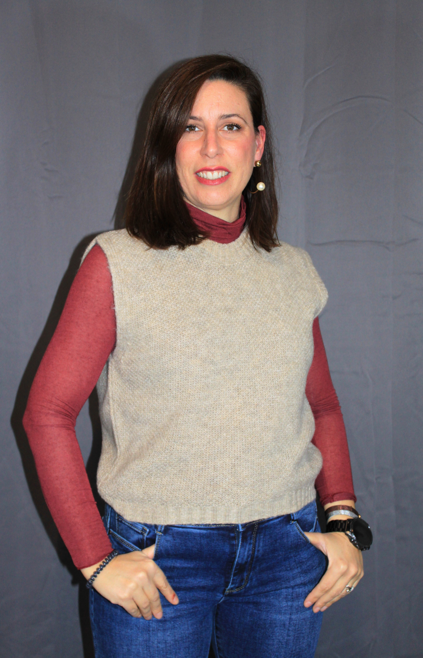 Gilet in maglia donna – comodo e versatile