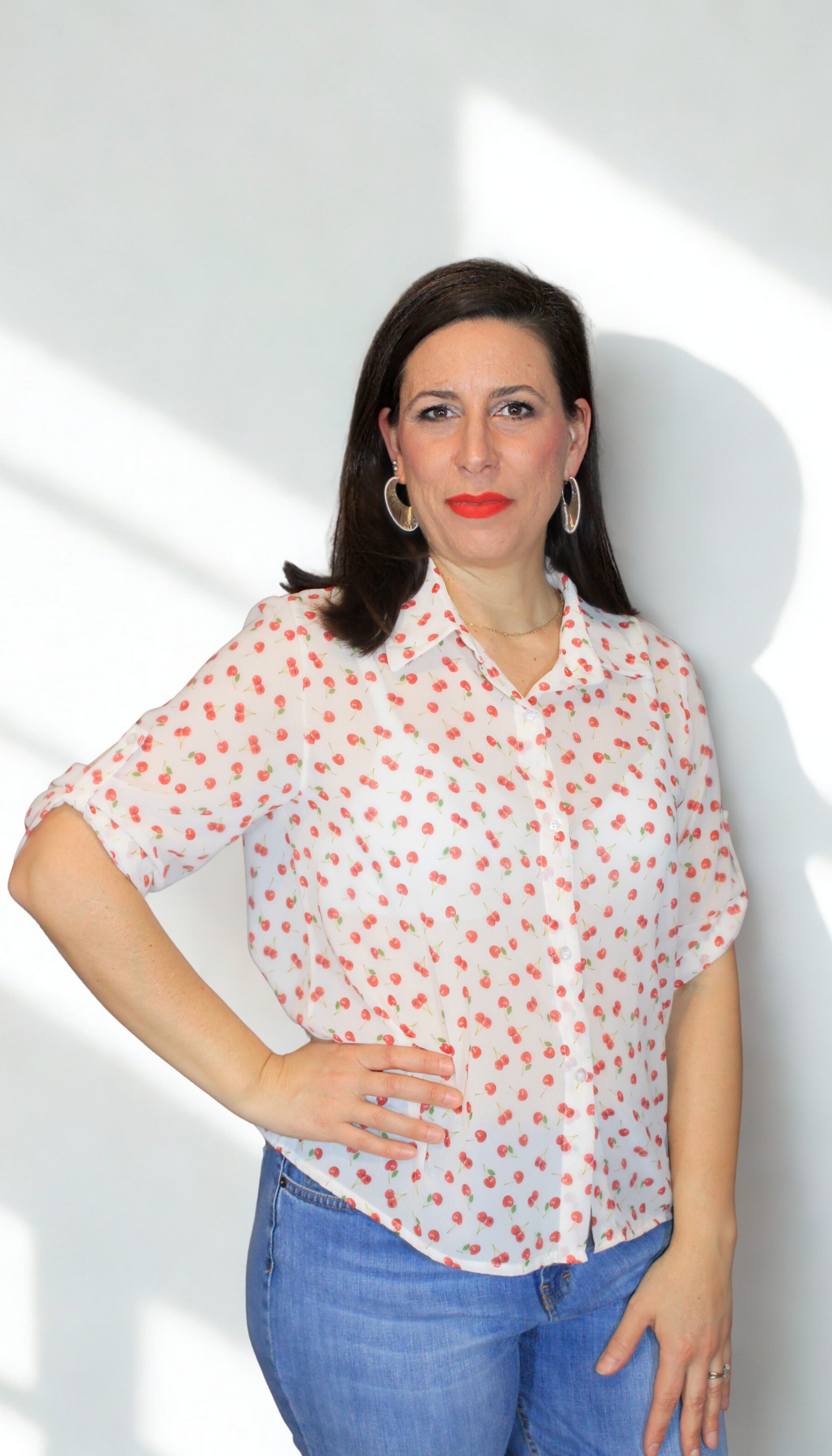 Camicia donna Cherry – femminile, elegante e versatile – Peplo