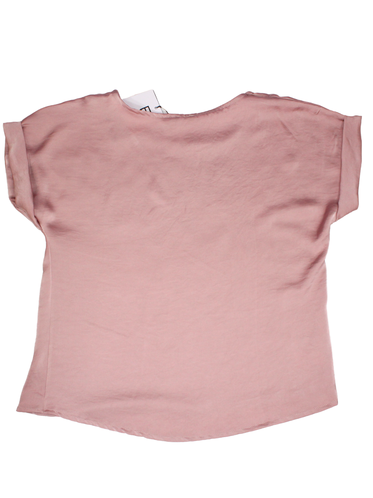 Maglia effetto raso manica corta