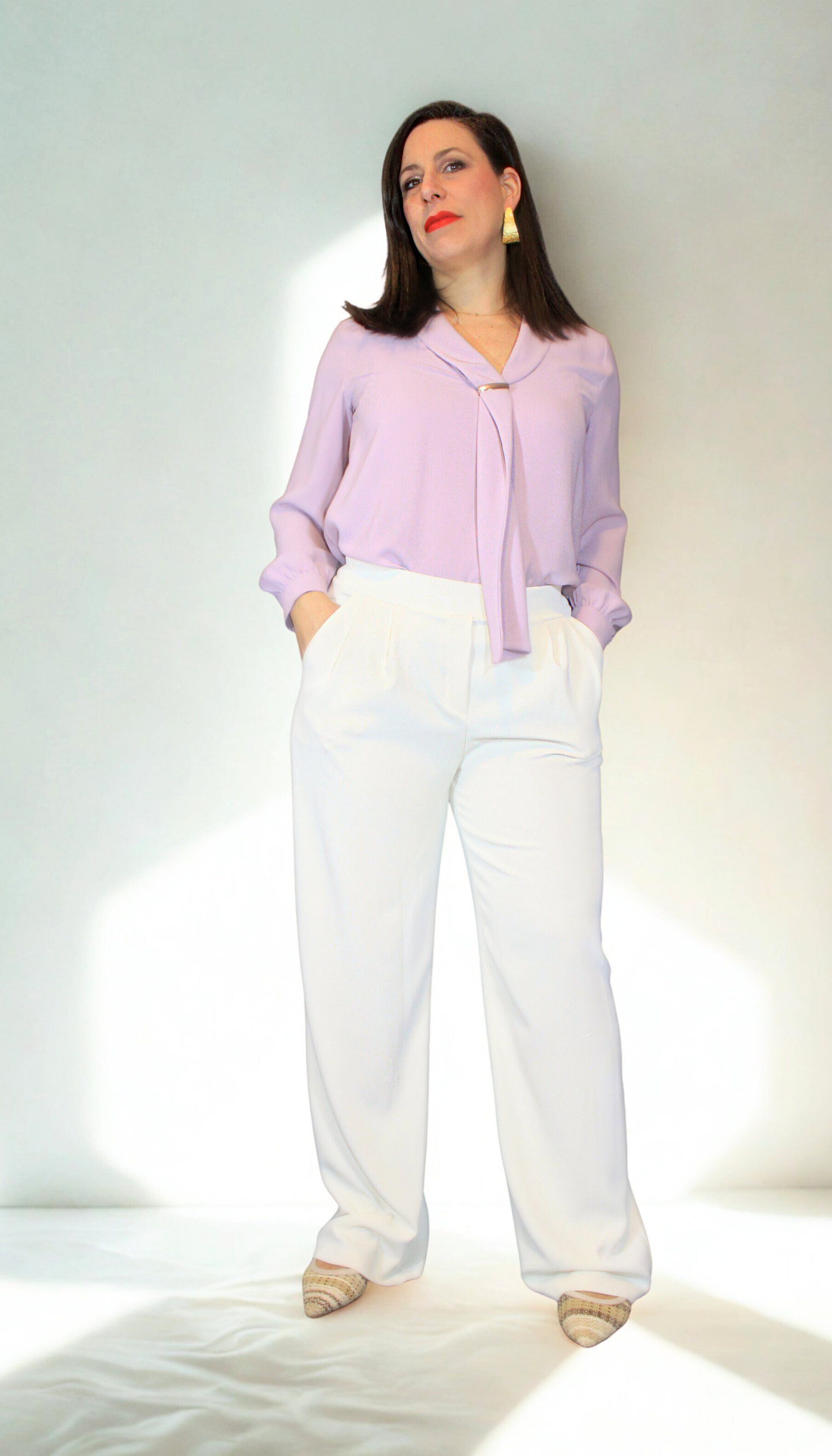 Pantalone donna Palazzo – elegante, fluido e chic – Peplo