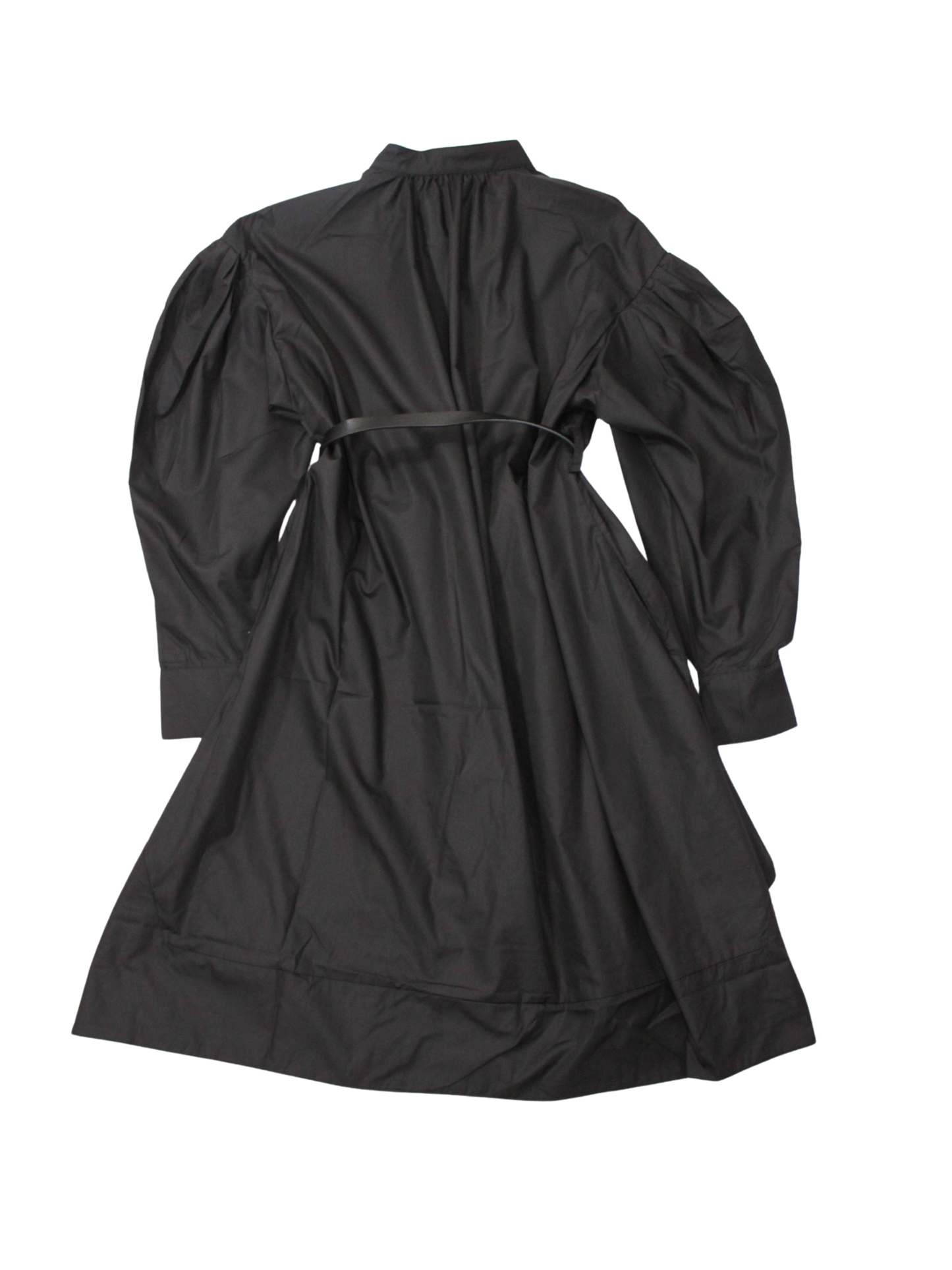 Abito asimmetrico manica a palloncino