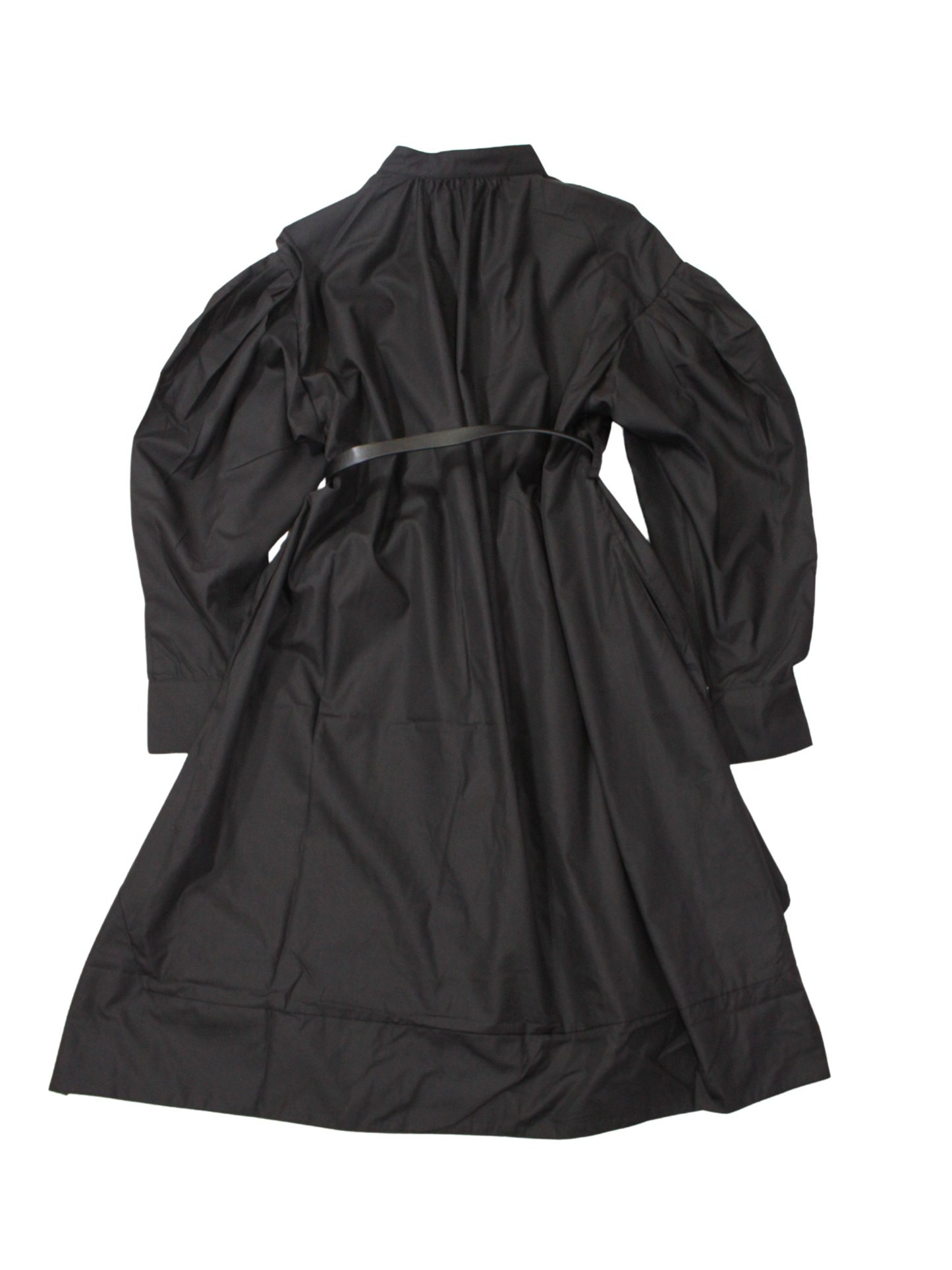 Abito asimmetrico manica a palloncino