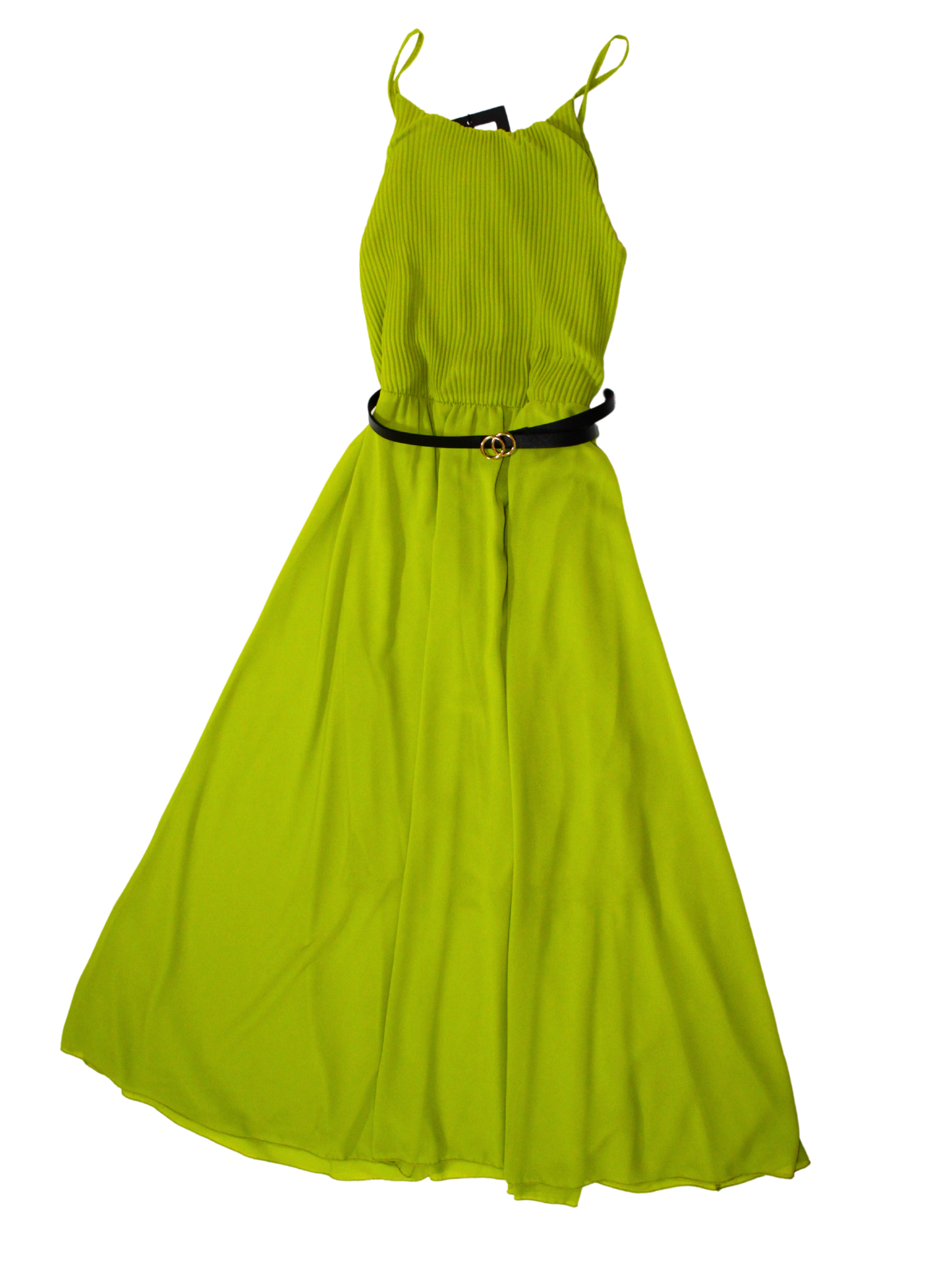 Abito longuette plissettato