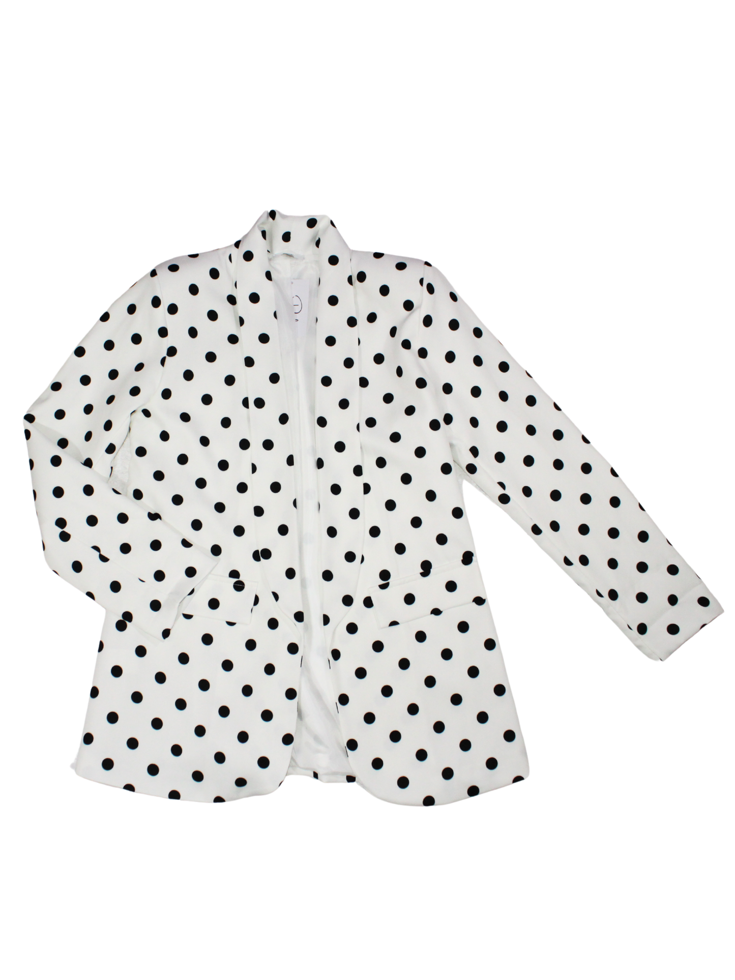 Giacca Pois bianca e nera