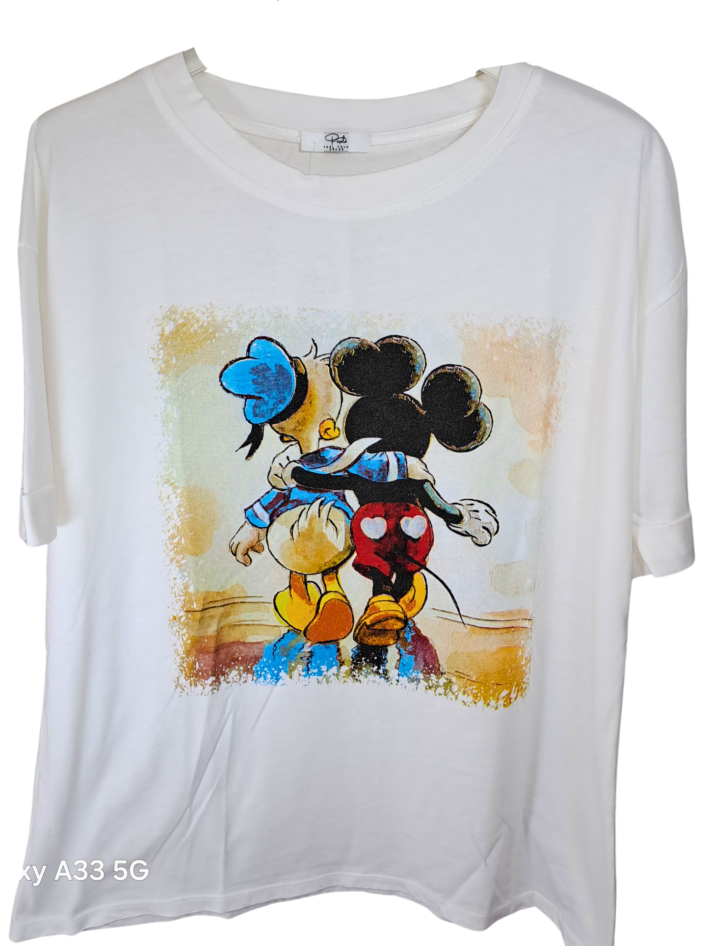 T-shirt Topolino Paperino