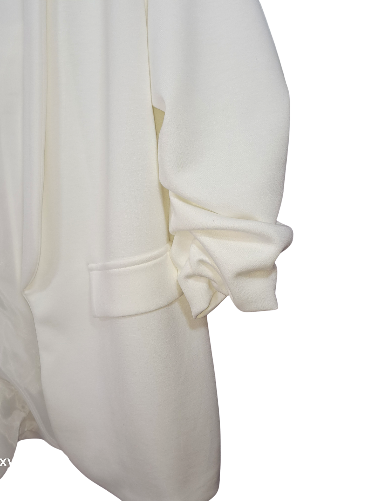 Giacca manica arricciata