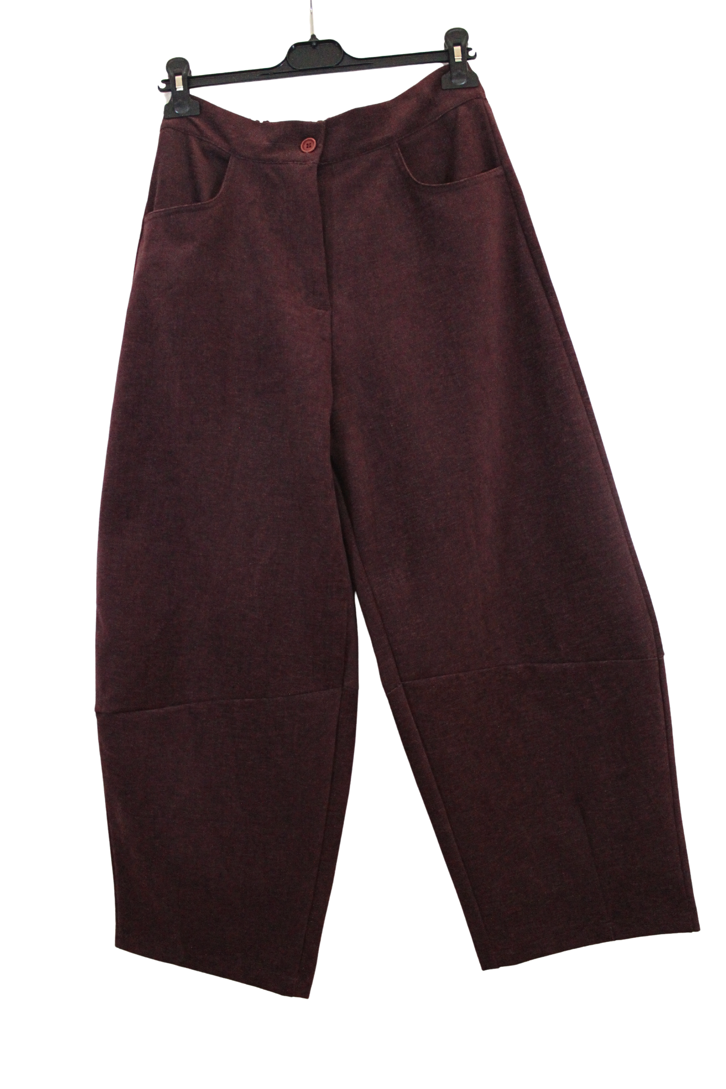 Pantalone baloon scamosciato