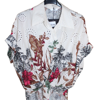 Camicia Wild in pizzo Sangallo