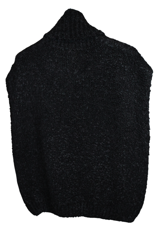 Gilet in maglia Bouclè