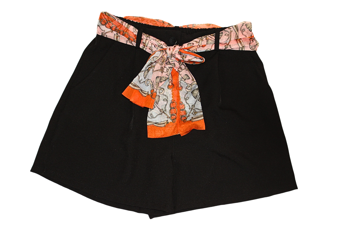 Shorts cinta foulard