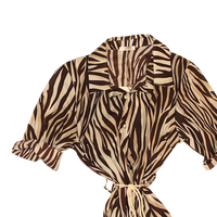 Abito Animalier zebrato
