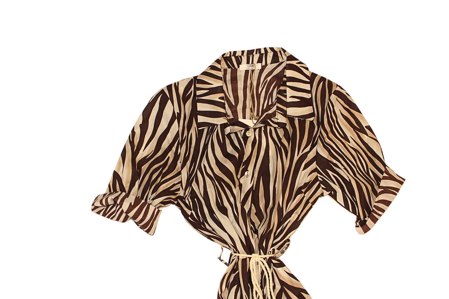 Abito Animalier zebrato