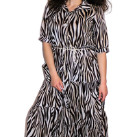 Abito Animalier zebrato