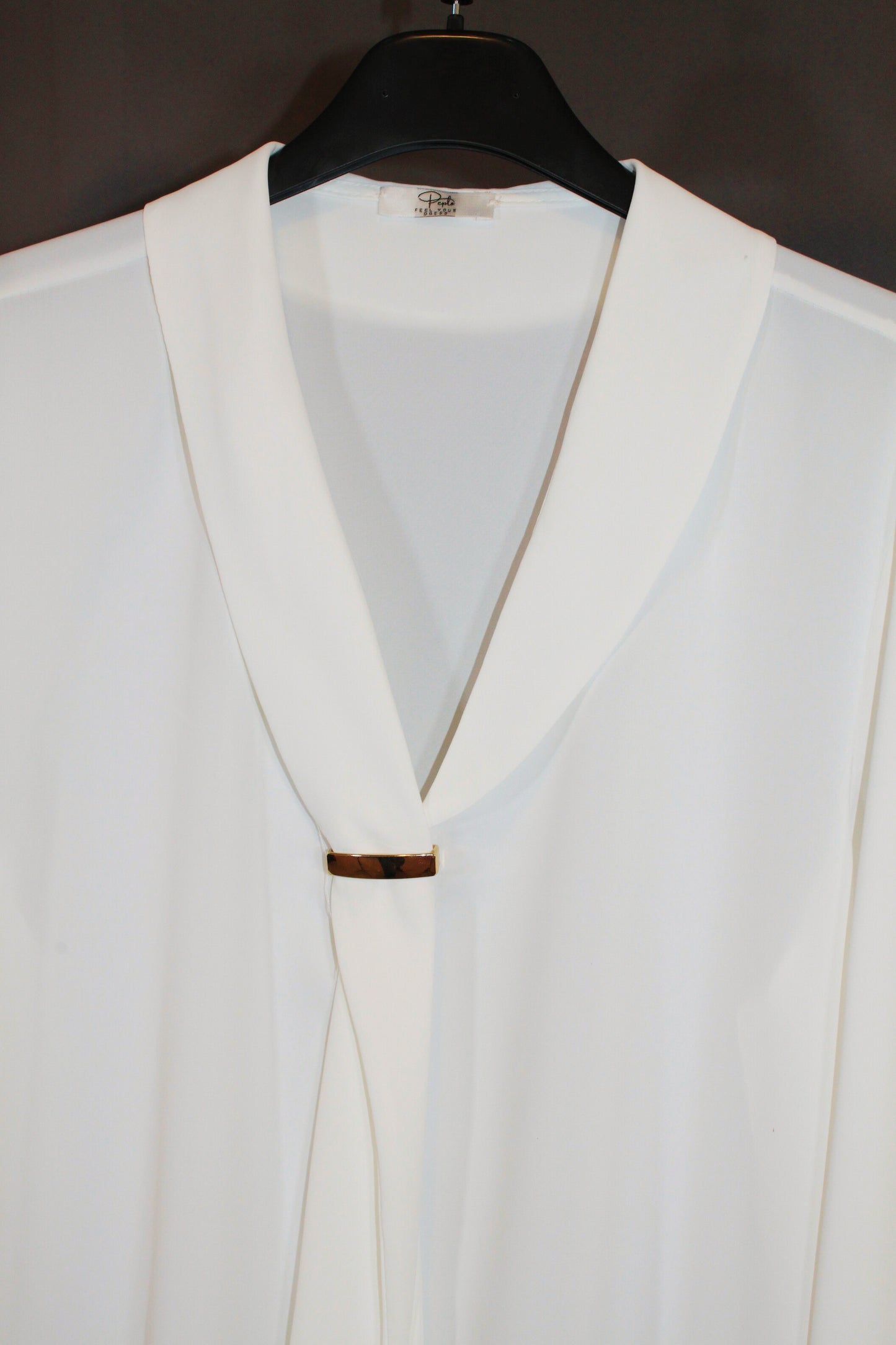 Camicia donna Gold – elegante e luminosa – Peplo