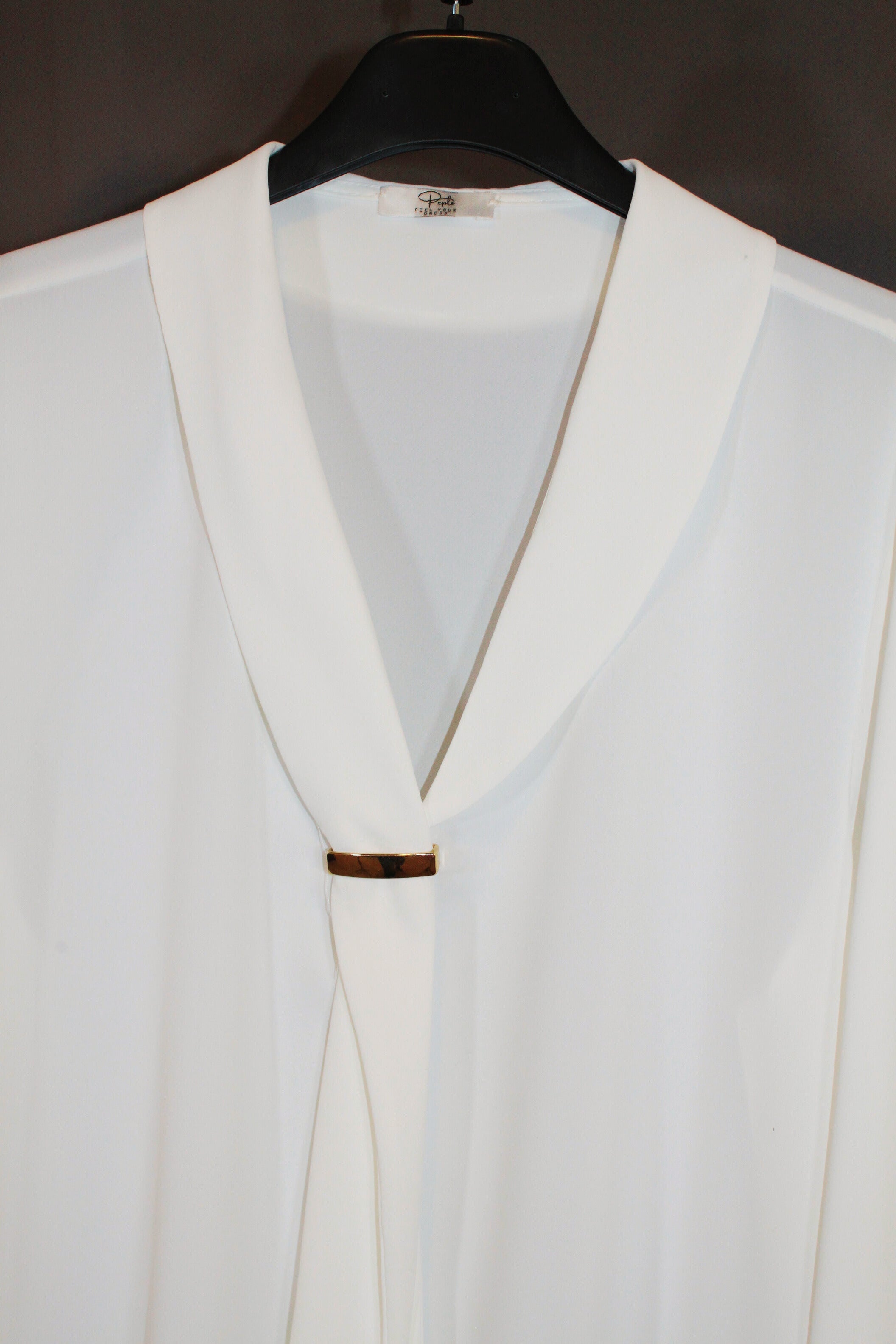 Camicia donna Gold – elegante e luminosa – Peplo