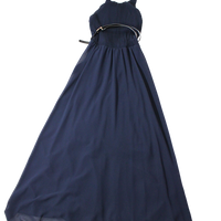 Abito longuette plissettato