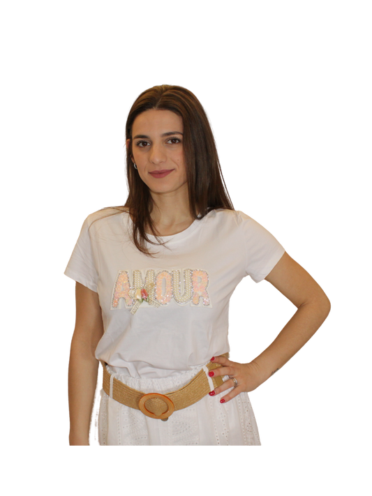 T-shirt Amour