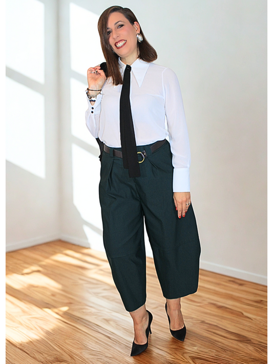 Pantalone Baloon verde