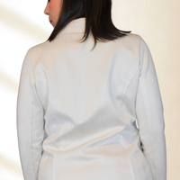 Giacca donna con bottoni gioiello – elegante e chic – Peplo