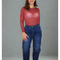 Maglia donna stile underwear – morbida e versatile