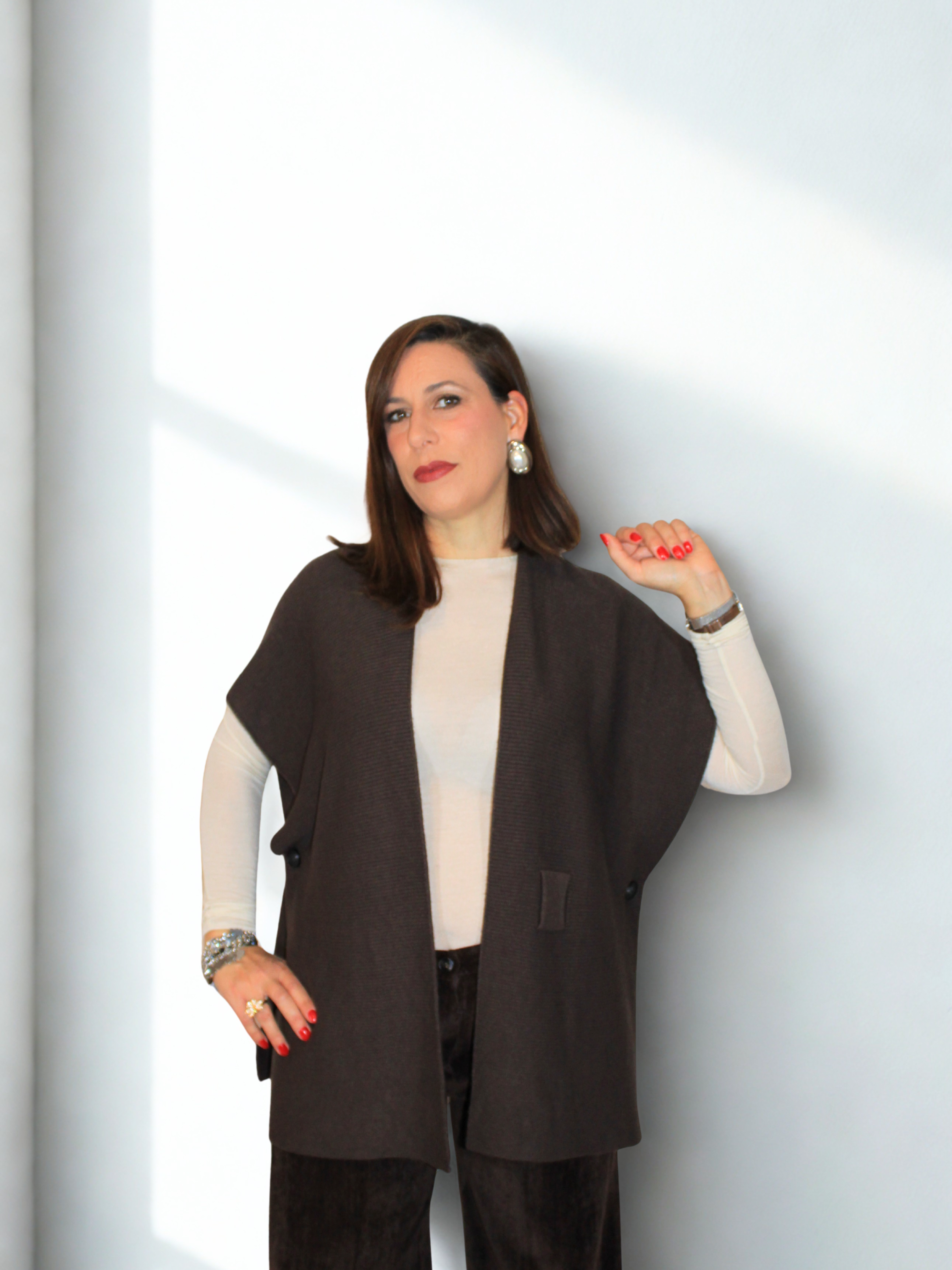 Cardigan Ashley con nodo