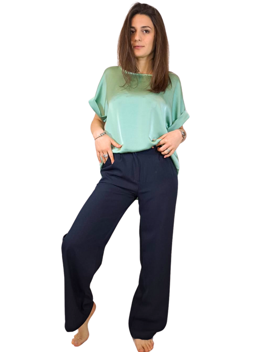 Pantalone gamba dritta