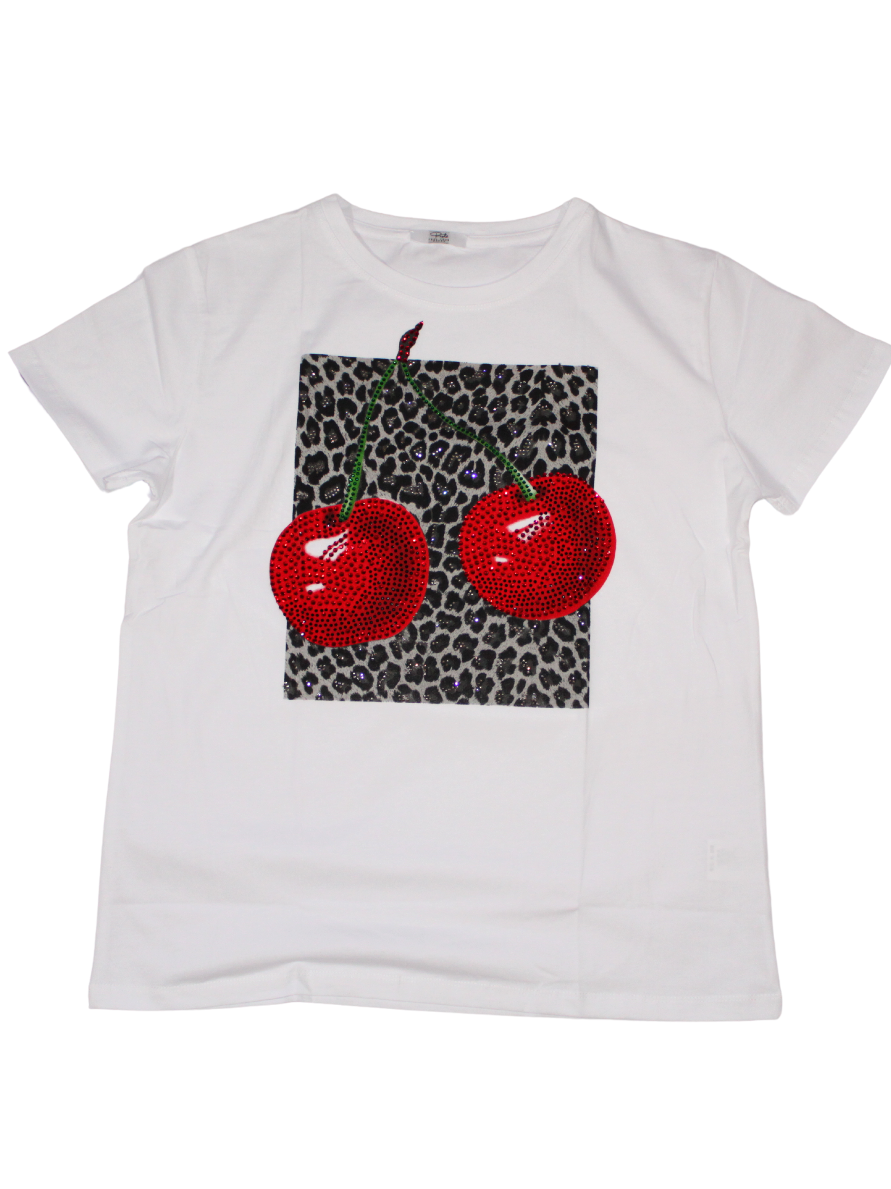 T-shirt cherry animalier