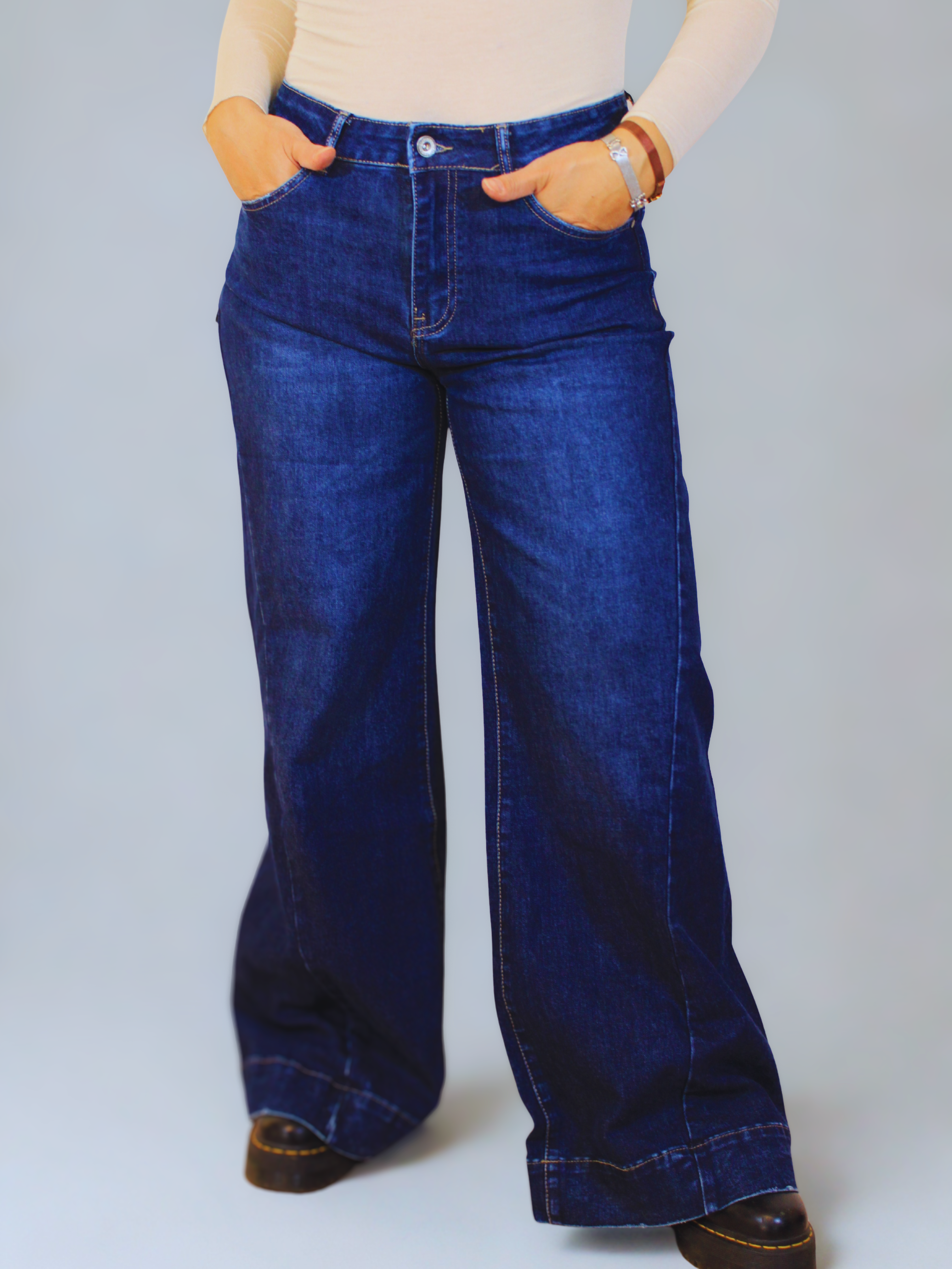 Jeans wide leg