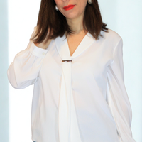 Camicia donna Gold – elegante e luminosa – Peplo