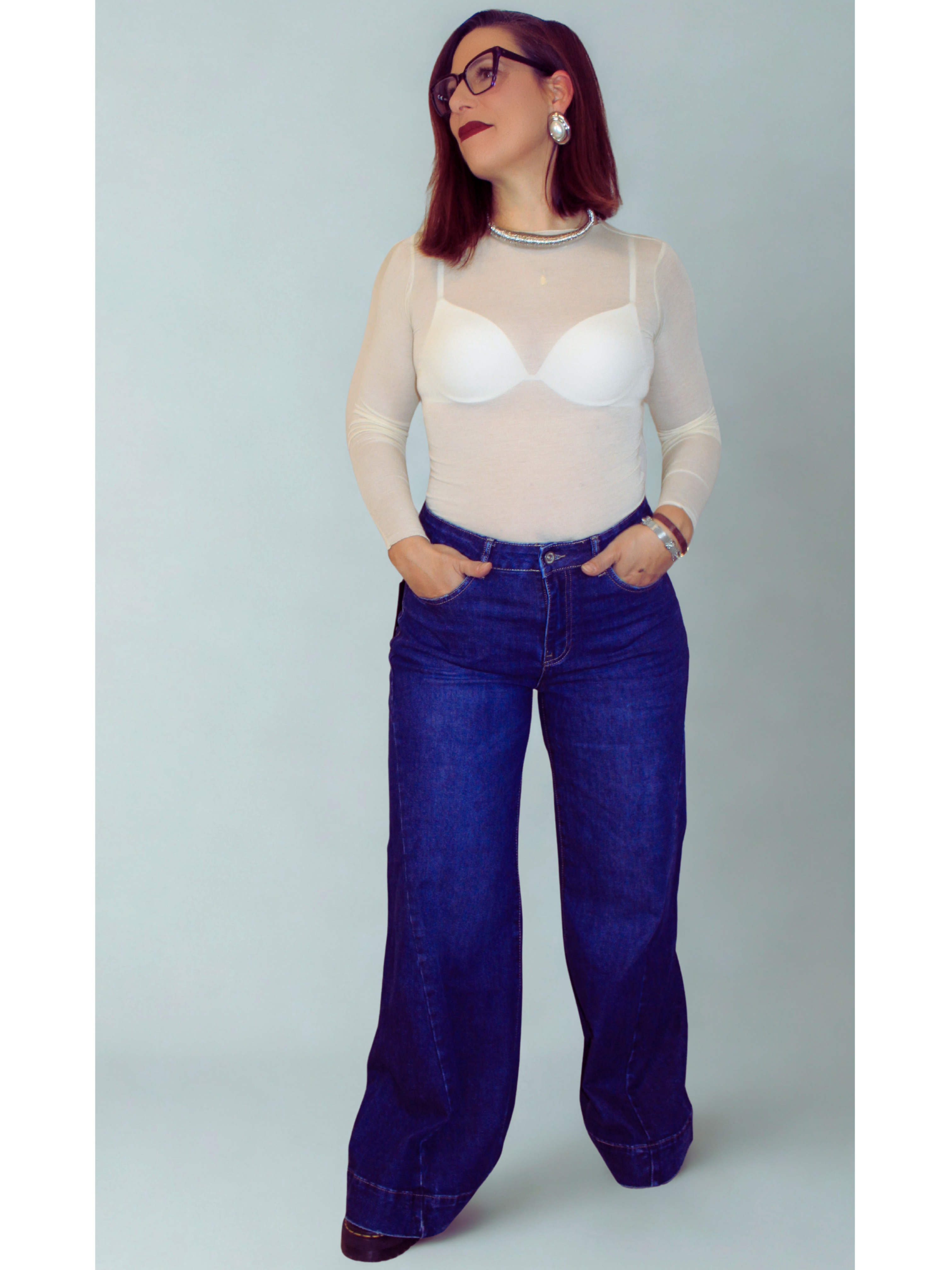 Maglia donna stile underwear – morbida e versatile