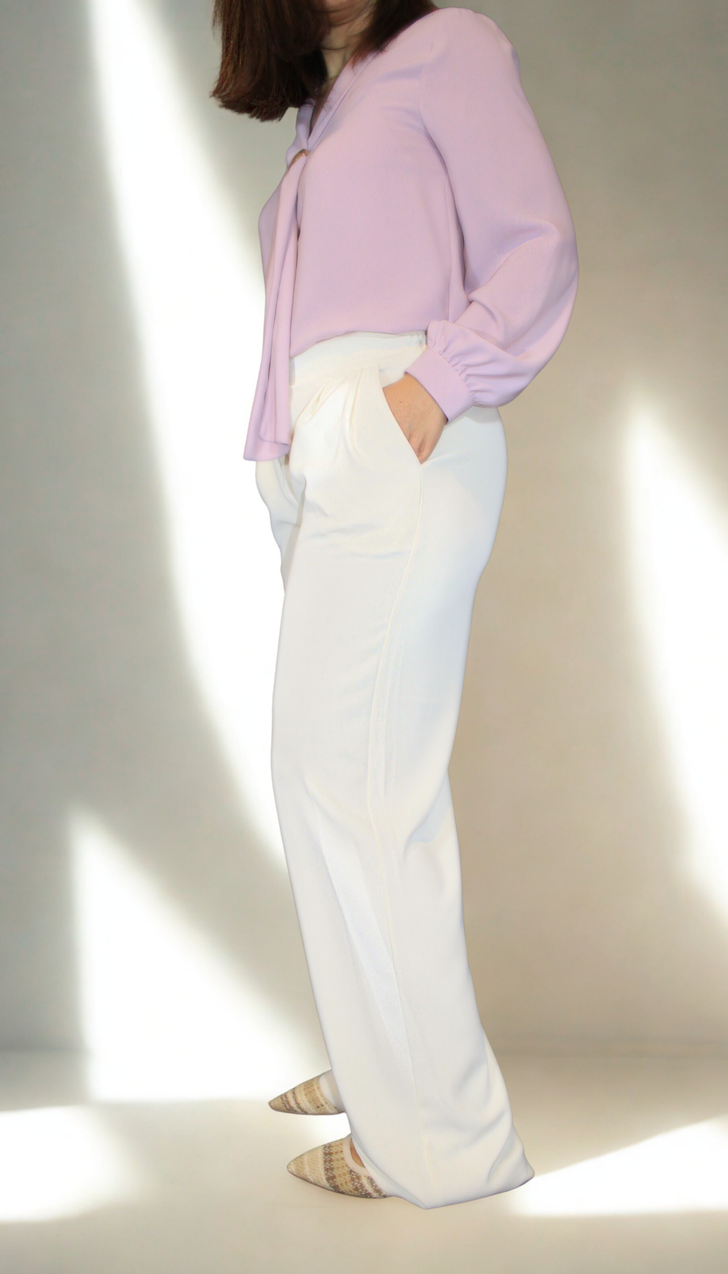Pantalone donna Palazzo – elegante, fluido e chic – Peplo