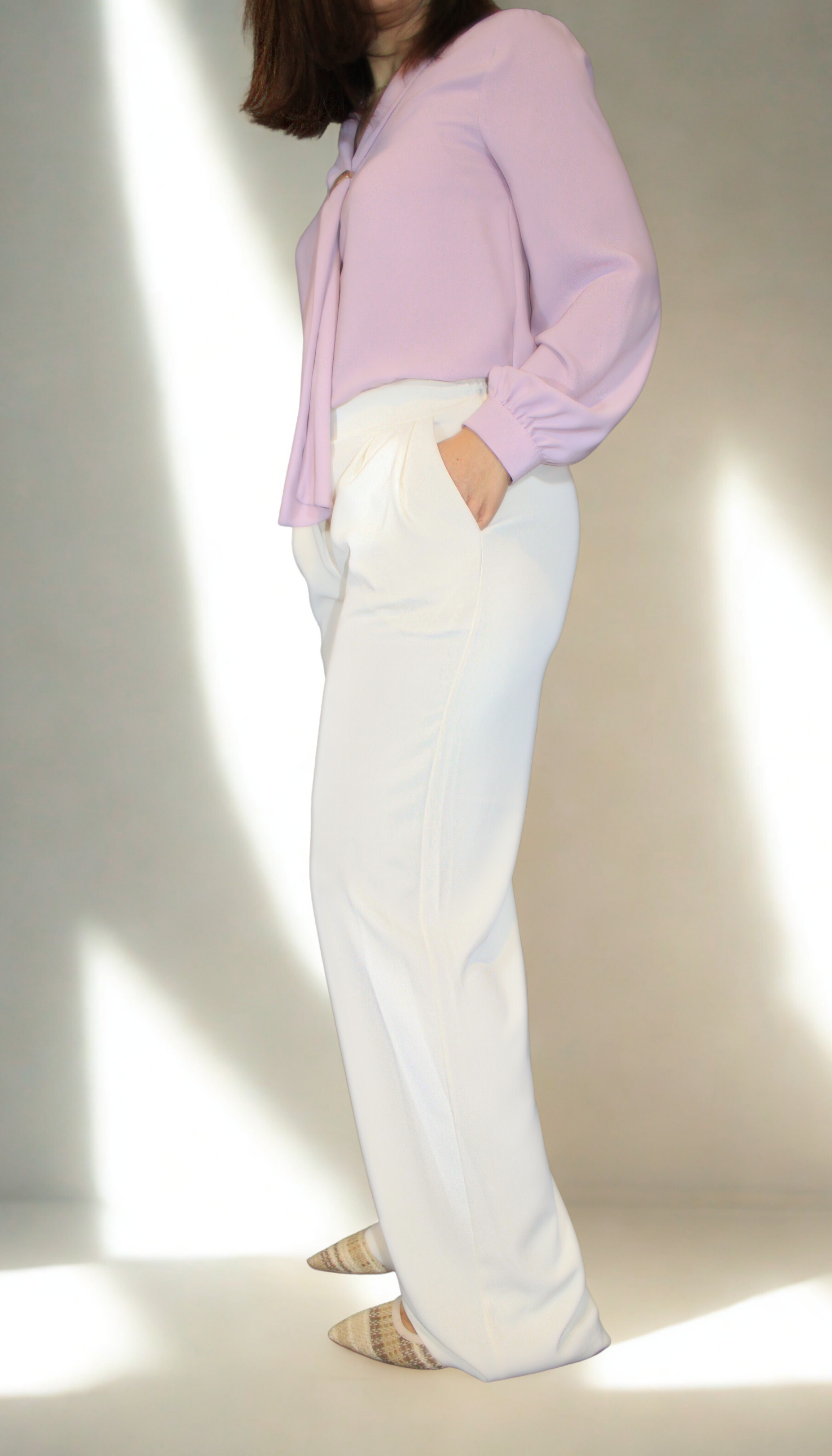 Pantalone donna Palazzo – elegante, fluido e chic – Peplo
