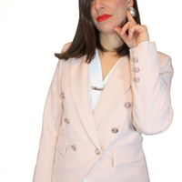 Giacca donna Preziosa – elegante e luminosa – Peplo