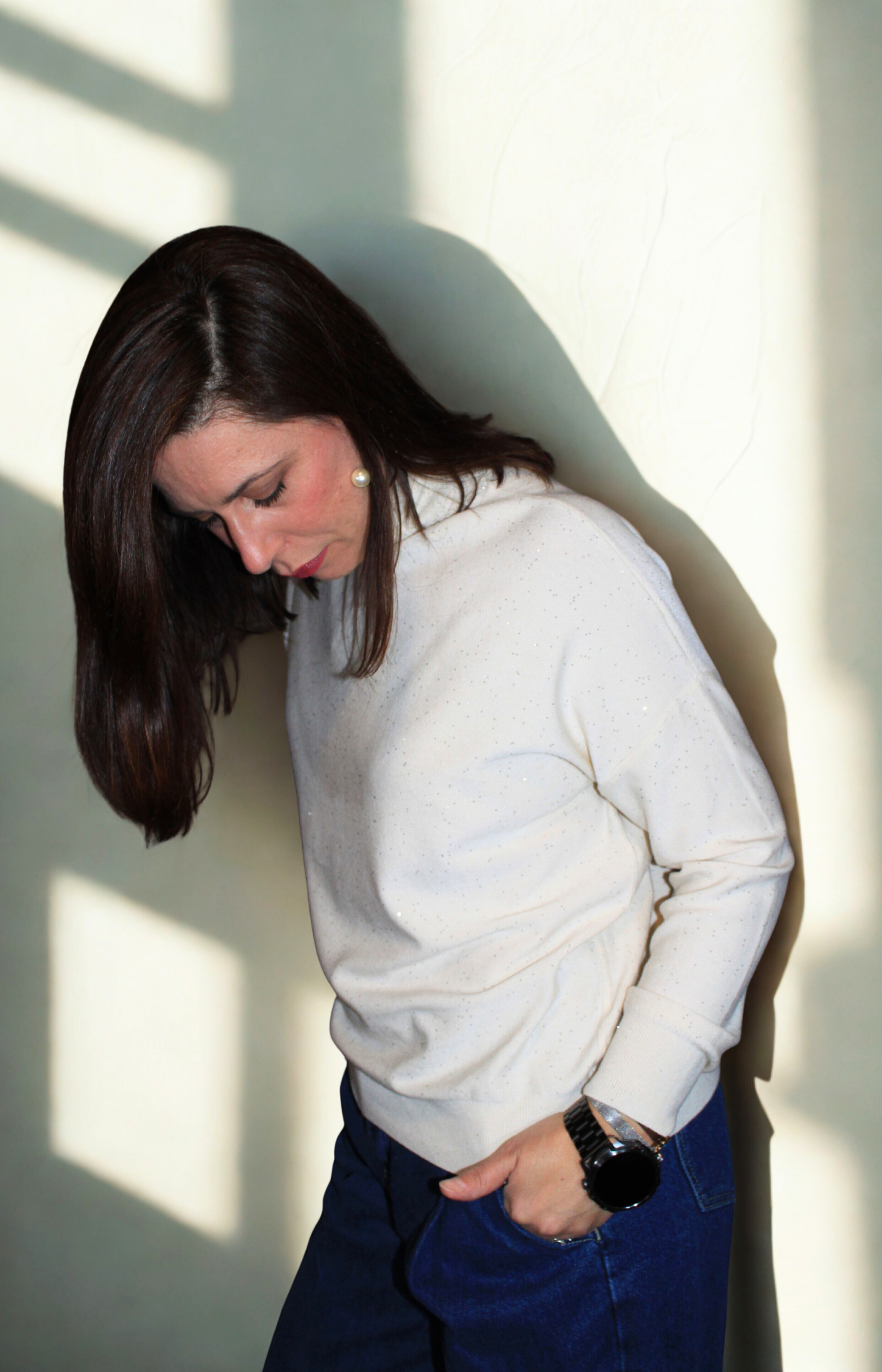 Maglione donna con cristalli – elegante e confortevole