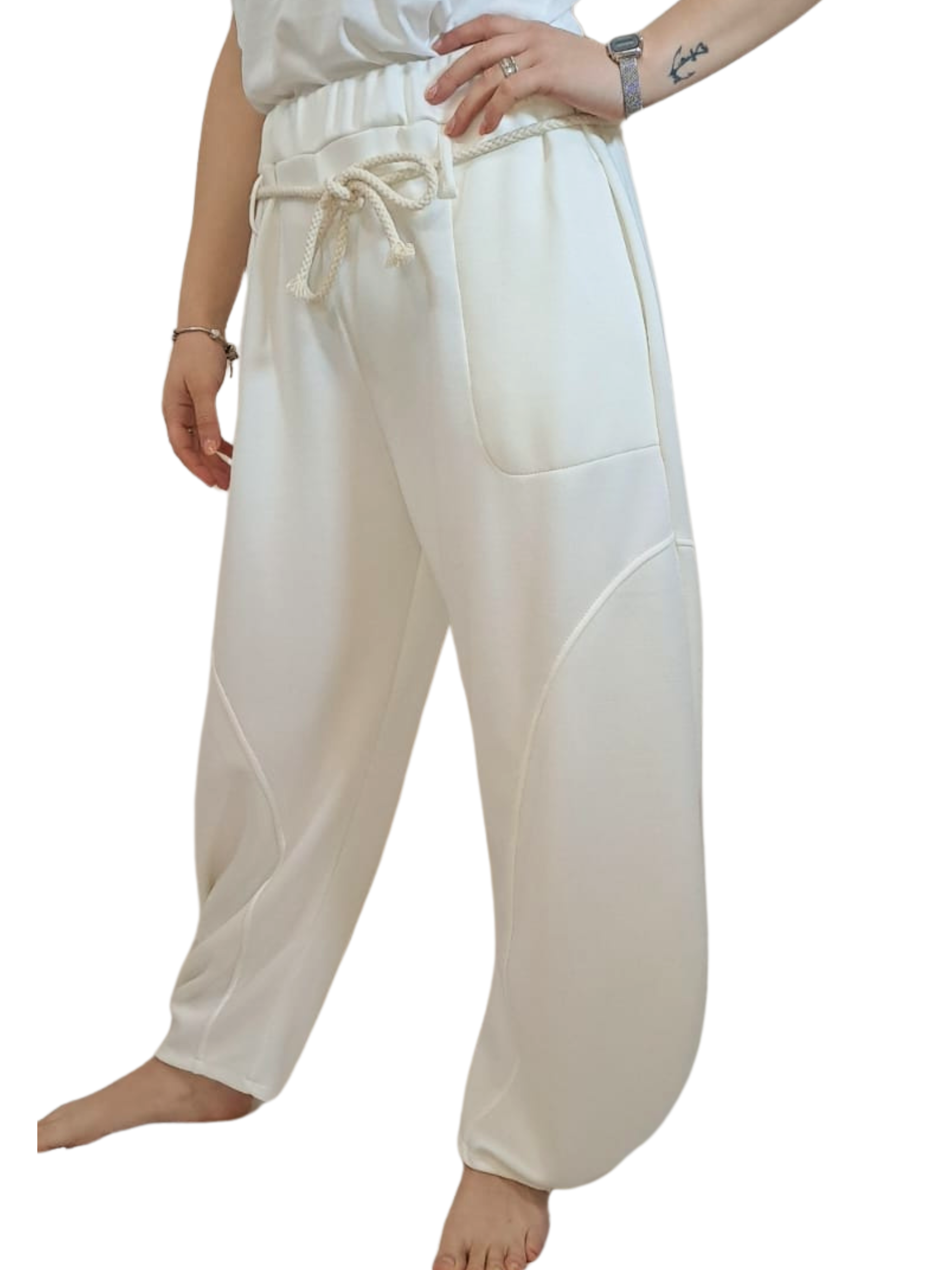 Pantalone banana con corda