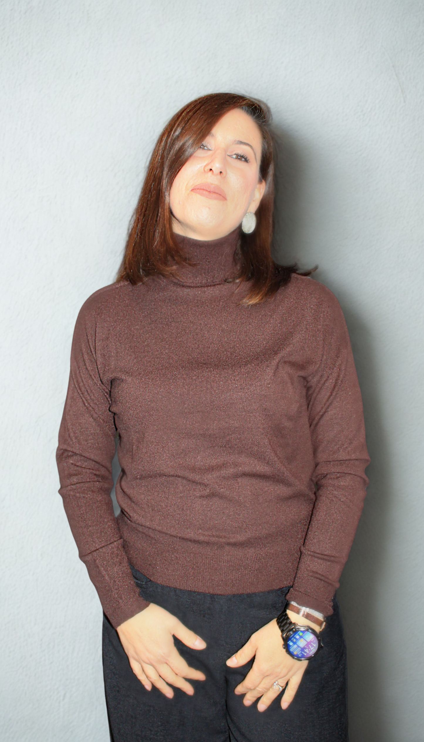 Maglione donna collo alto – caldo, morbido e chic