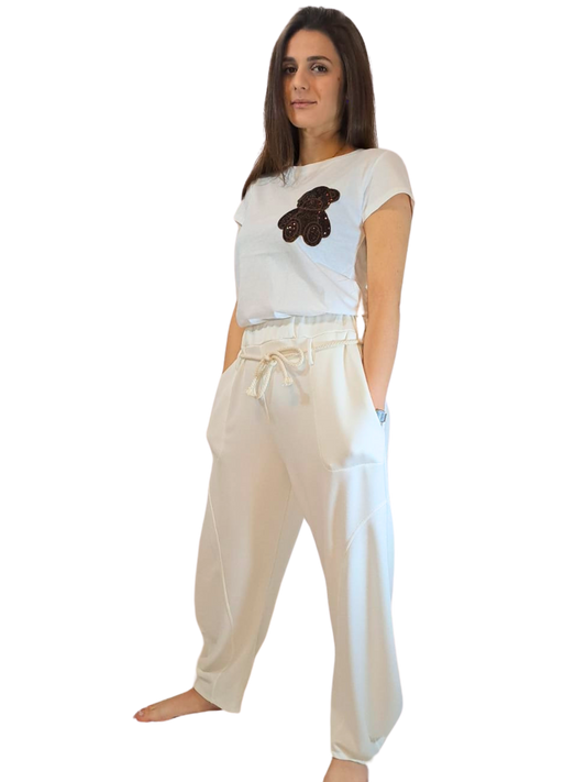 Pantalone banana con corda