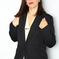 Giacca donna Black – elegante, versatile e chic – Peplo