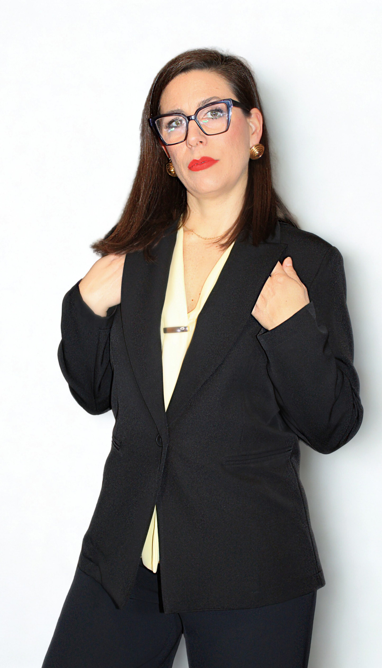Giacca donna Black – elegante, versatile e chic – Peplo
