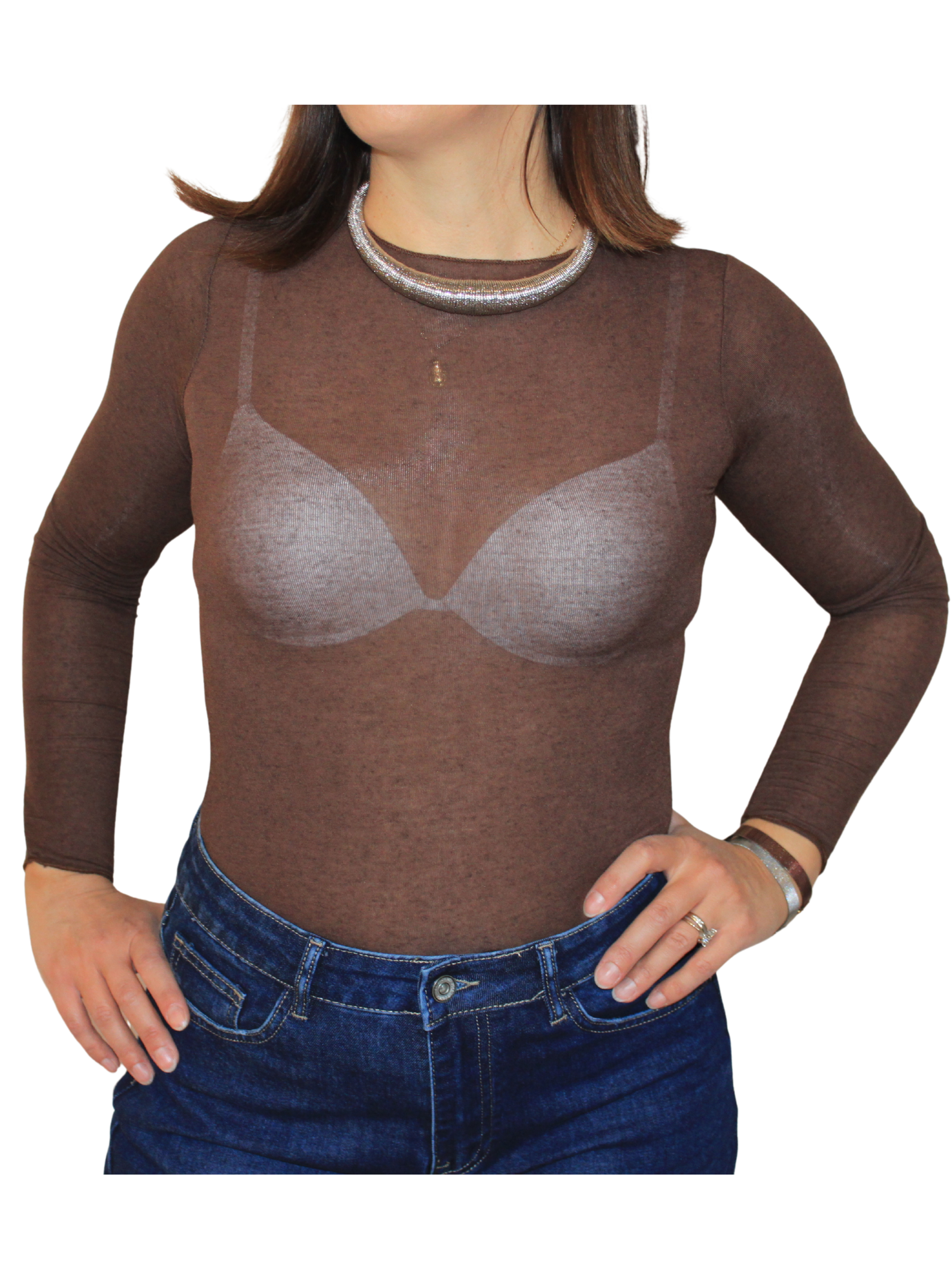 Maglia donna stile underwear – morbida e versatile