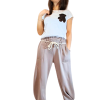 Pantalone banana con corda