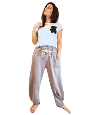 Pantalone banana con corda