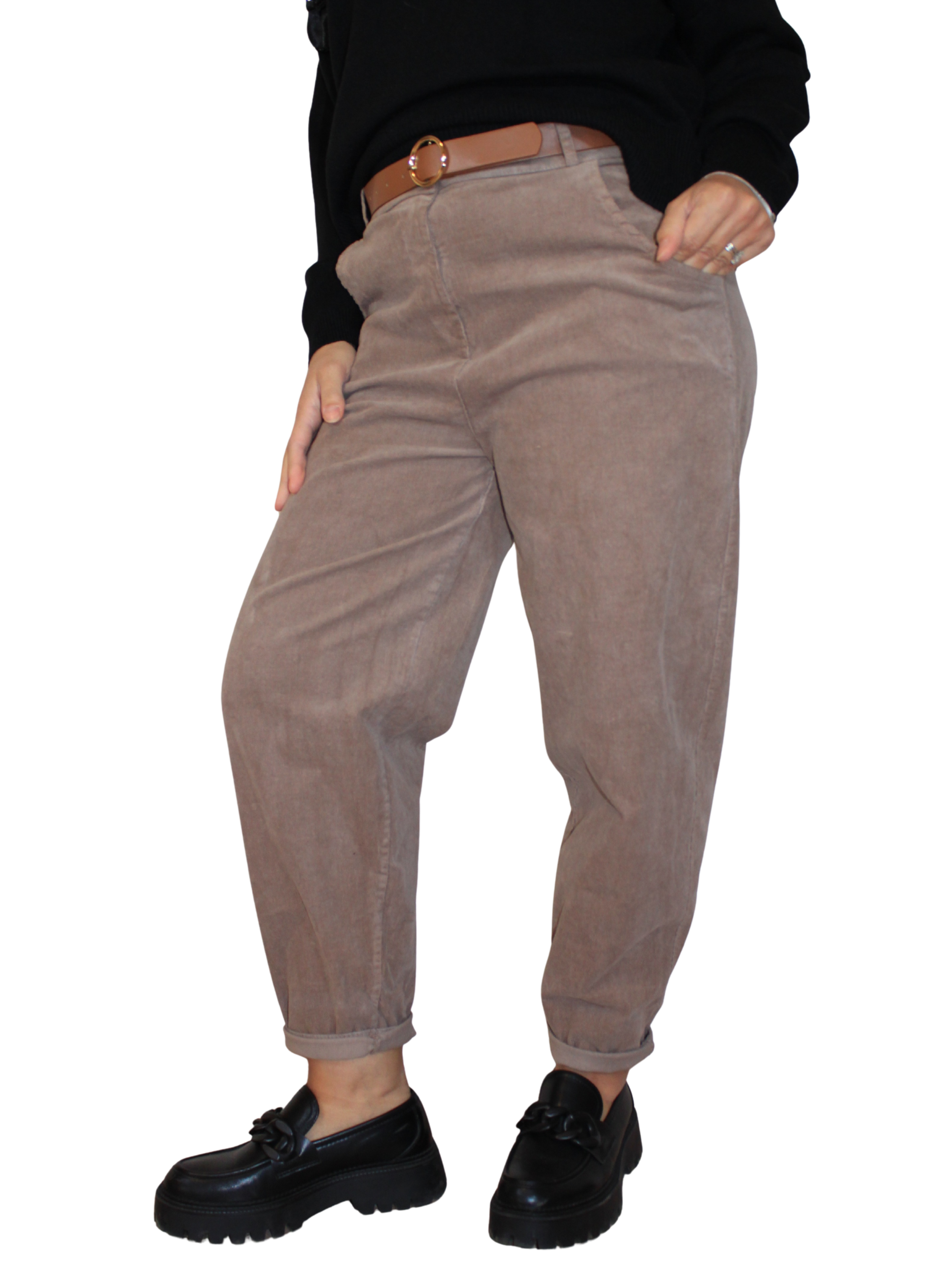 Pantalone costine
